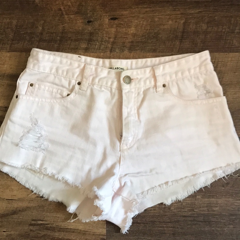 High waisted Billabong shorts